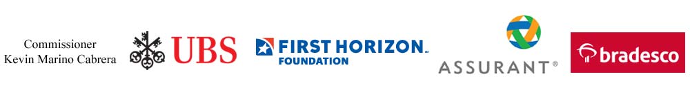 monetary sponsors: Commissioner Kevin Marino Cabrera UBS First Horizon Foundation Assurant Bradesco Simply Healthcare
