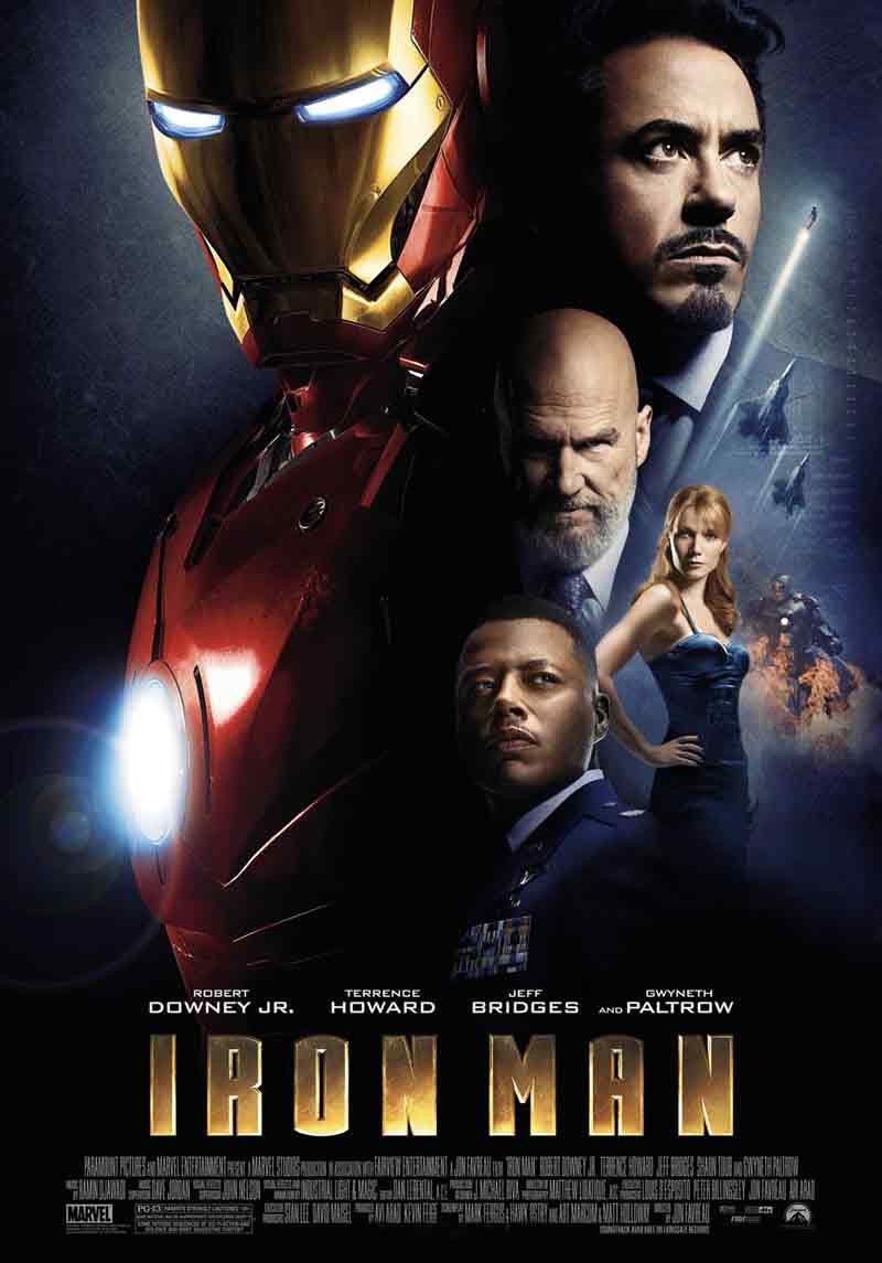 Iron Man Movie Poster Sunday, April 28th at 5 p.m.